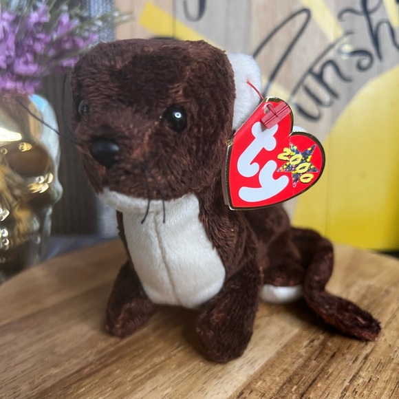TY Beanie Baby RUNNER the Ferret Plush - Picture 3 of 14